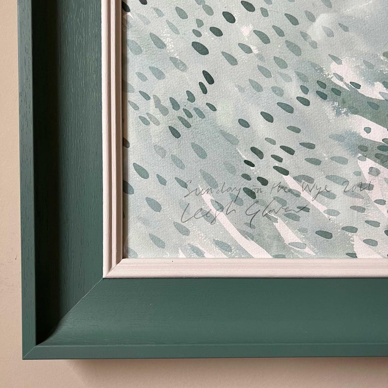 Leigh Glover Sunday on the Wye, Traditional Statement Watercolour