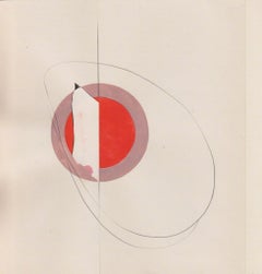150802, Leigh Wells, 2015, Geometric abstraction, Collage, Mixed Media