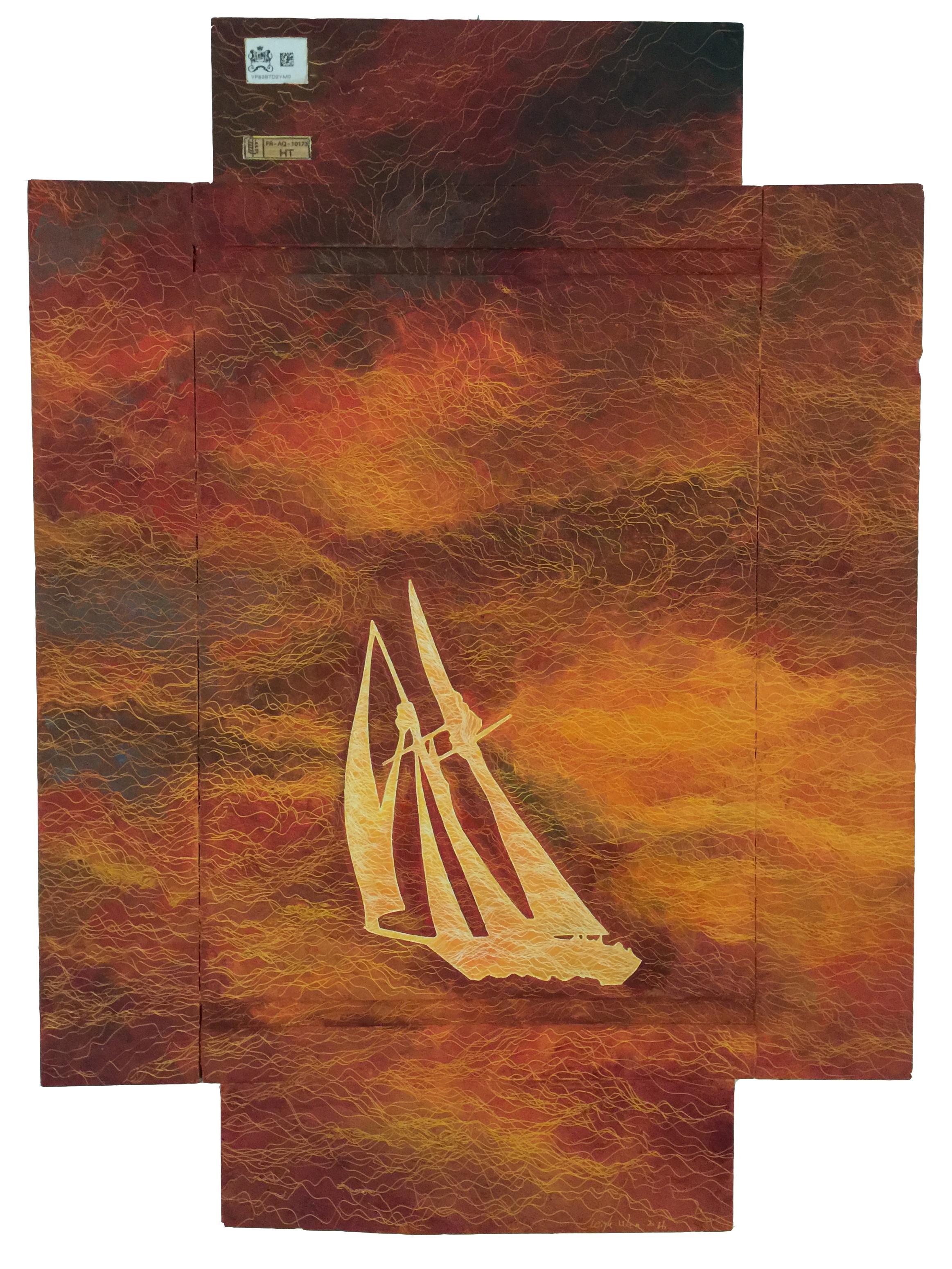 Side Track 49 - Mixed Media Art by Leigh Wen