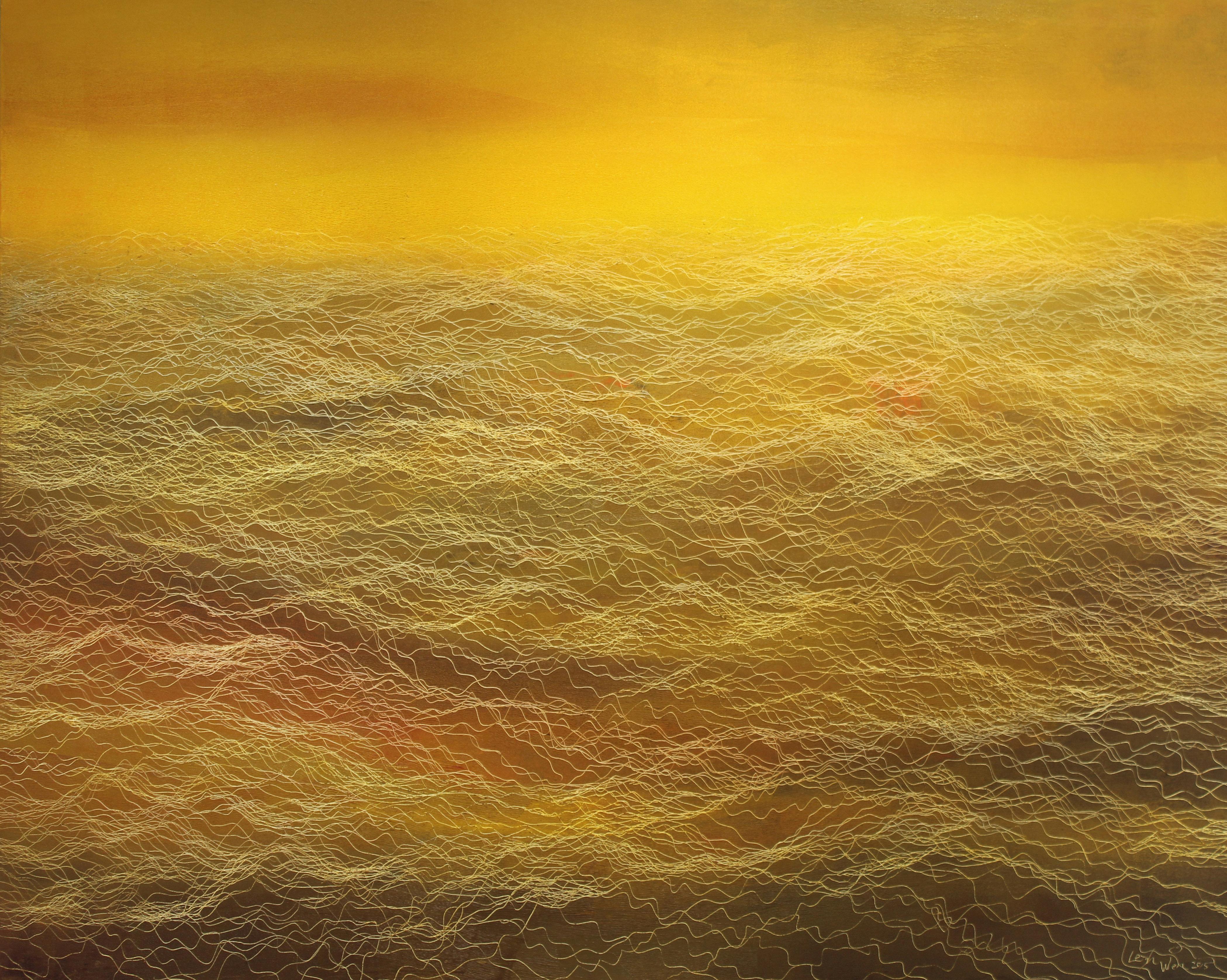 Abstract Painting di Leigh Wen - Momento
