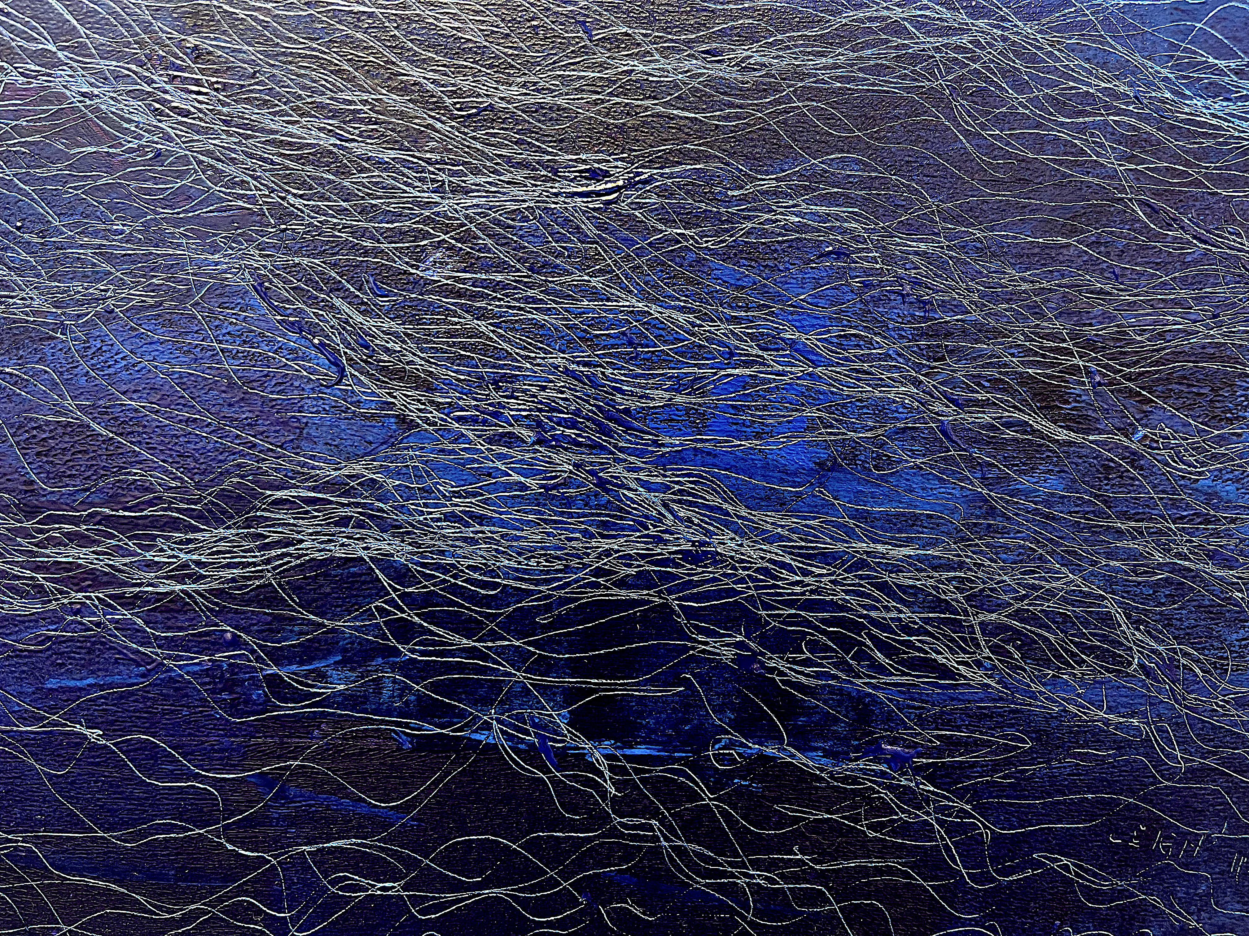 Erde, Luft, Wasser und Feuer sind die zentralen Themen meiner Kunst. Ich lebe in New York City - in der Nähe des Ozeans, und ich habe eine tiefe Affinität zum Meer entwickelt, was in mir auch Gefühle für das hervorgerufen hat, was auf der anderen