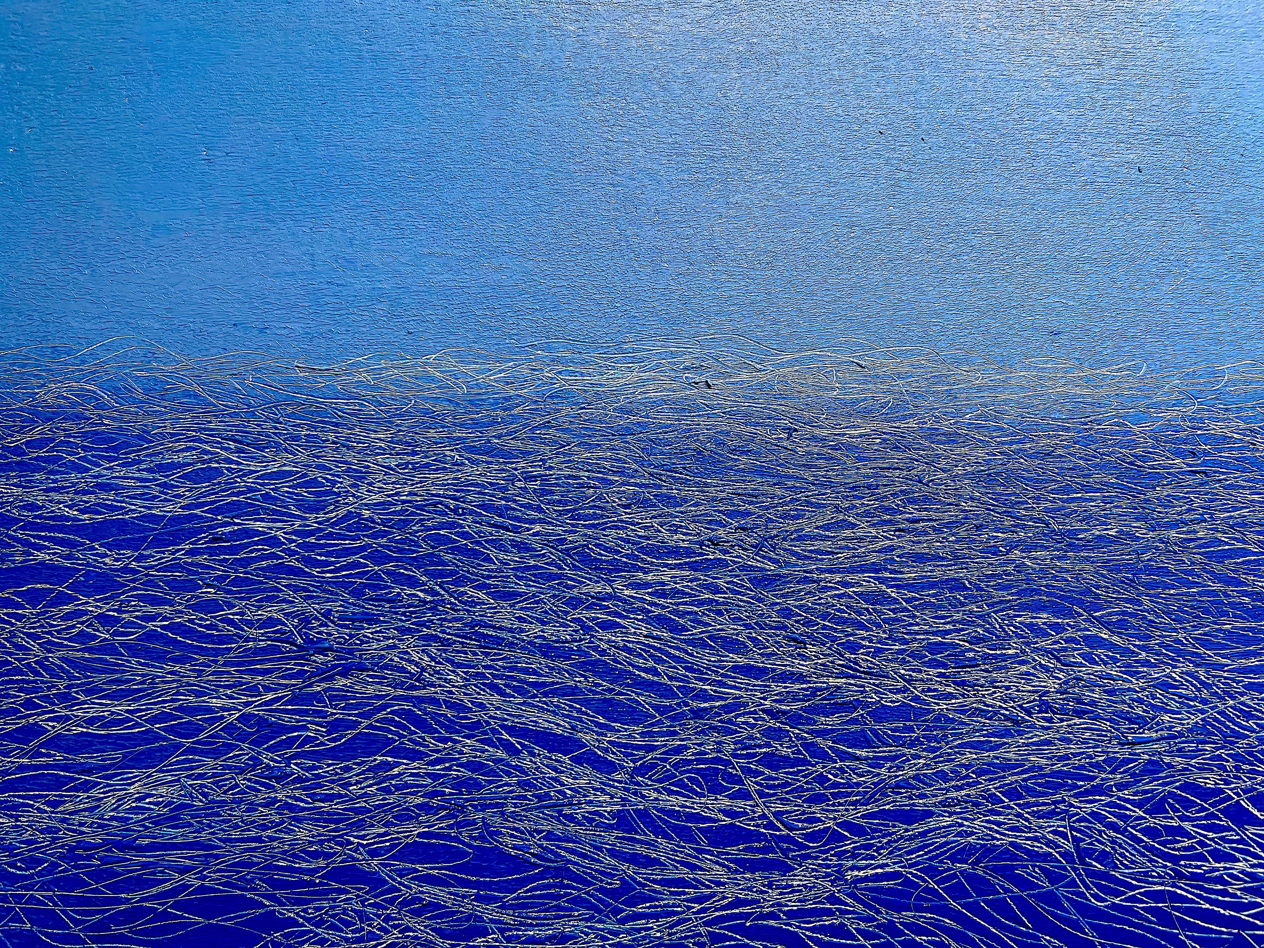 Passage 38 (Blau), Landscape Painting, von Leigh Wen