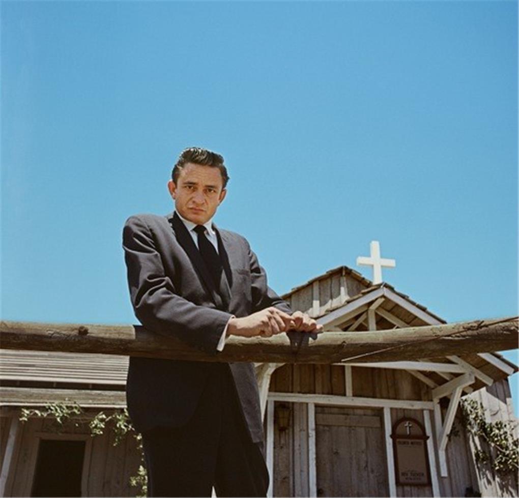 Leigh Wiener Color Photograph - Johnny Cash, 1961