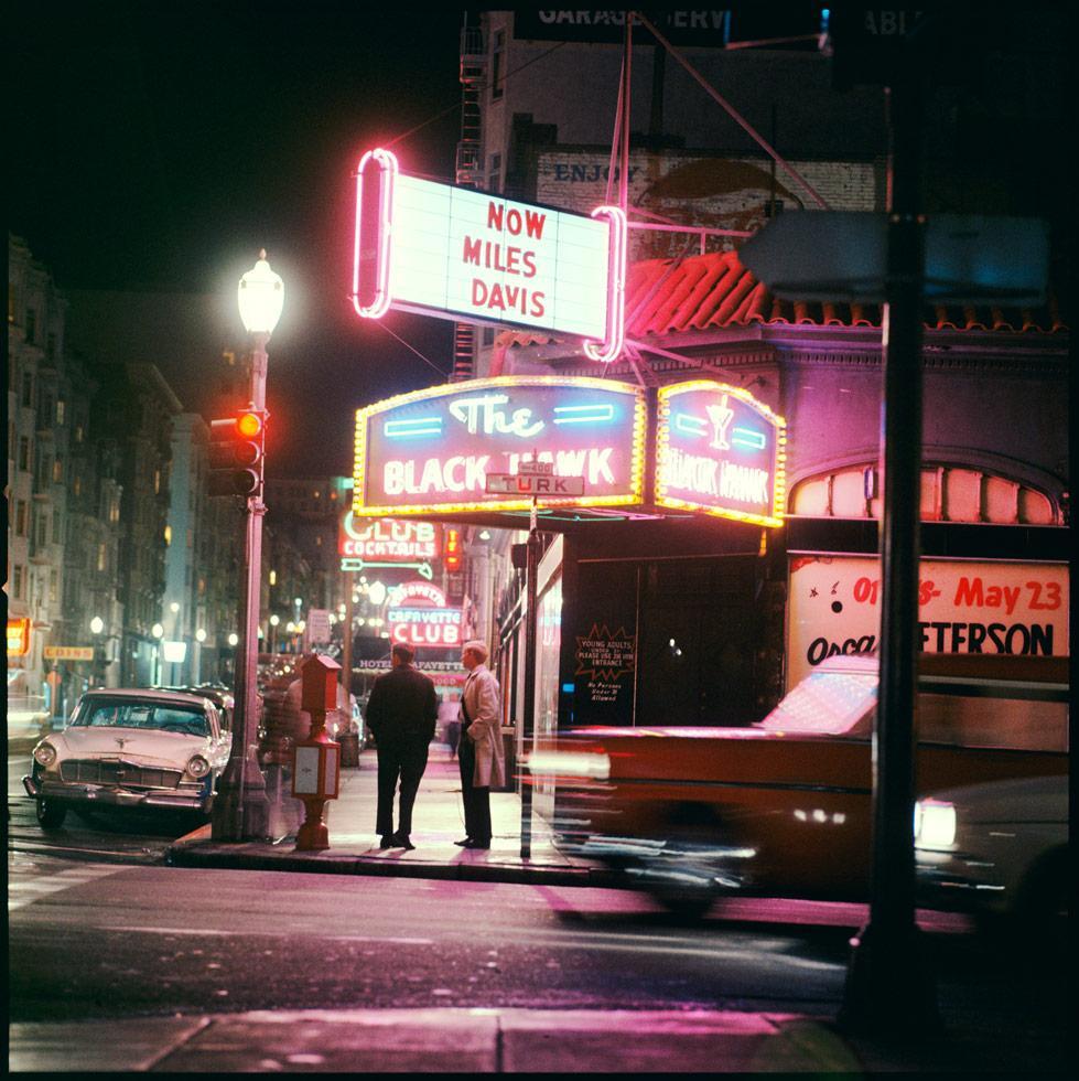 Leigh Wiener Color Photograph - Miles Davis, San Francisco, 1961