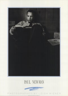 Leigh Wiener „Paul Newman“- Offsetlithographie