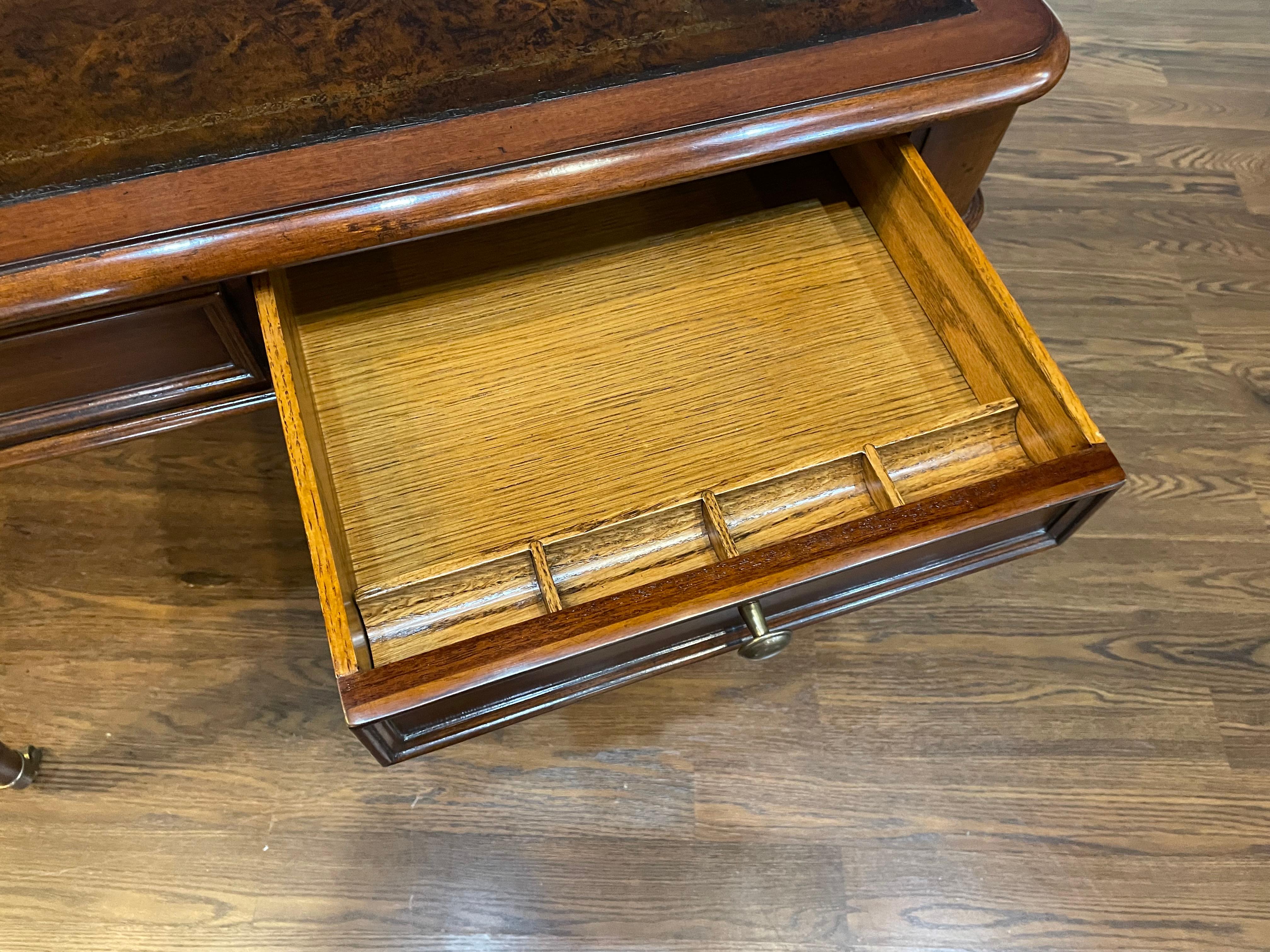 Leighton Hall Traditional Game Table - Showroom Sample  For Sale 1