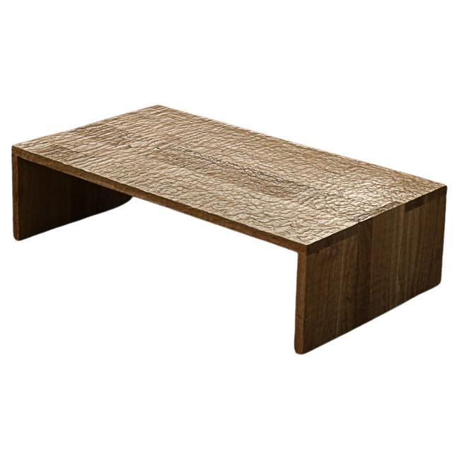 Leïka Oak Coffee Table by La Lune For Sale