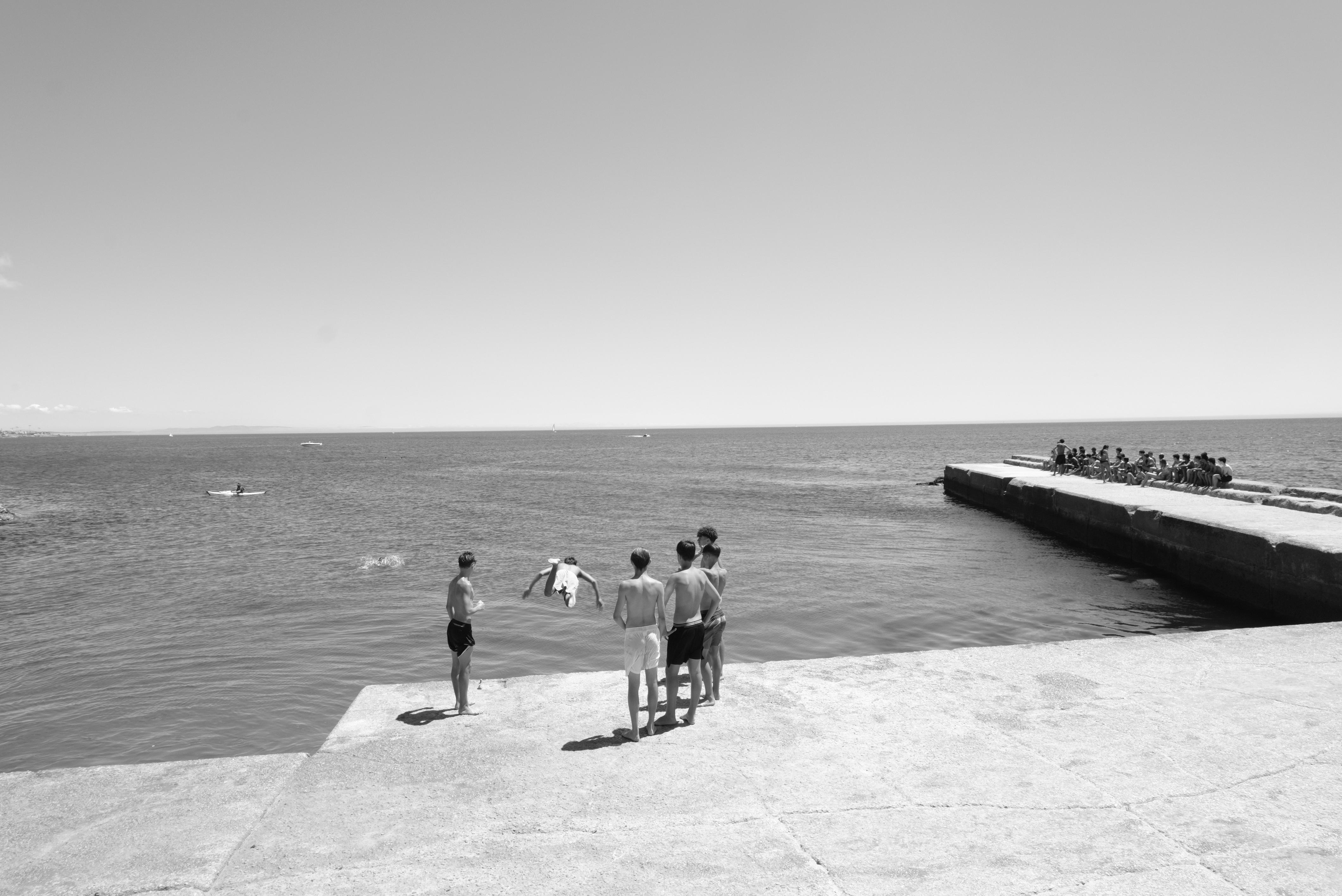 Leila Erdman-Tabukashvili Black and White Photograph – Ich möchte mit Antonioni leben_jpg