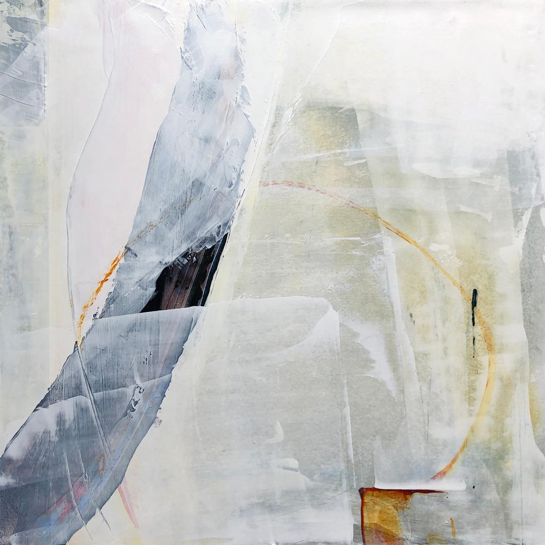 Leila Godden Connections 6 abstract contemporary original oil