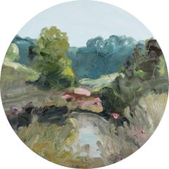 'Johnston Creek'  Contemporary Landscape Painting  Oil on wood panel