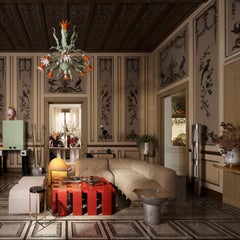 Leisure Beige Armchair by Ghidini 1961