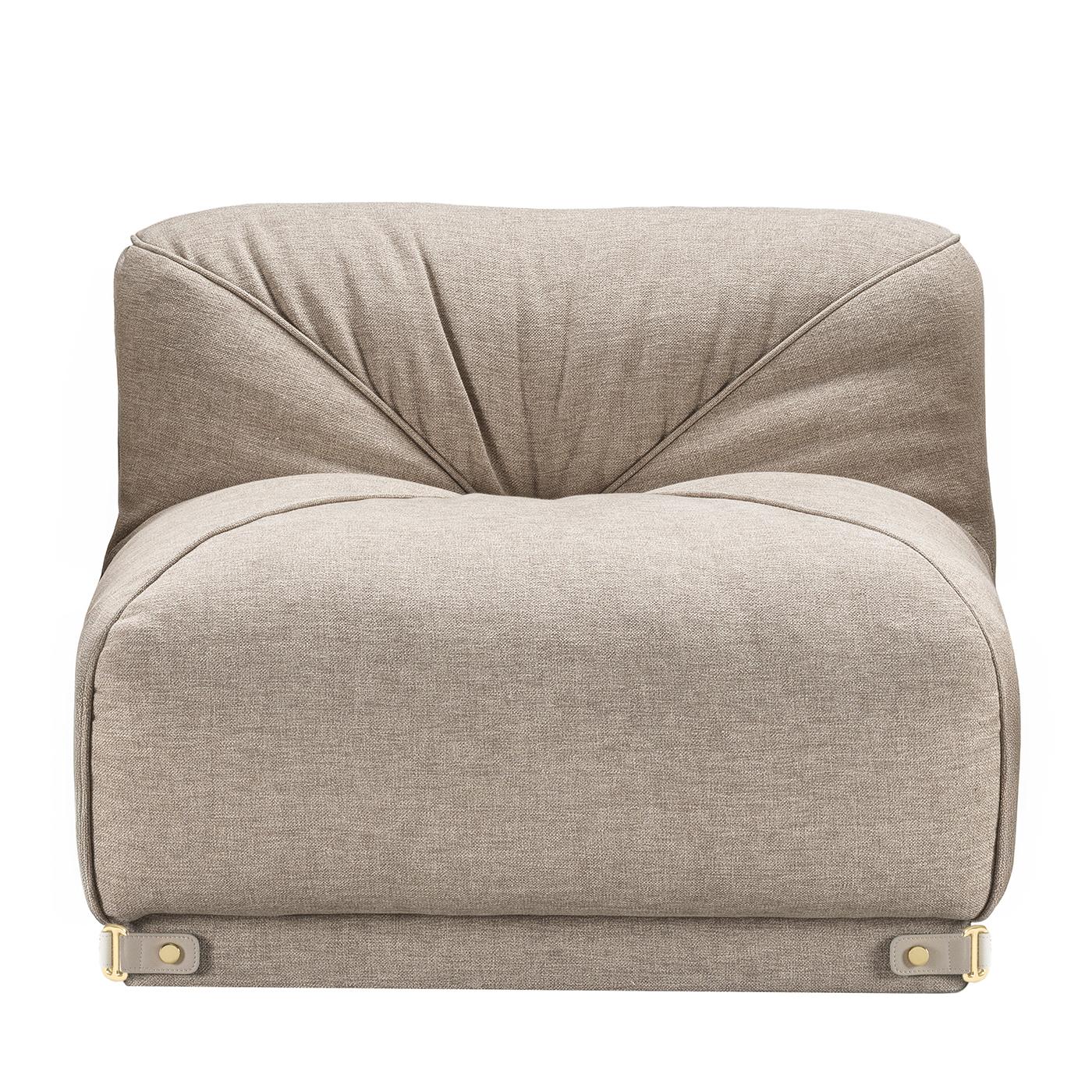 Leisure Beige Armchair by Ghidini 1961 For Sale 1