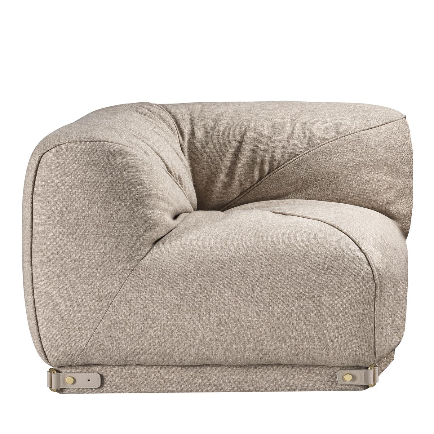 Leisure Terminal Beige Modular Sofa by Ghidini 1961 In New Condition For Sale In Milan, IT