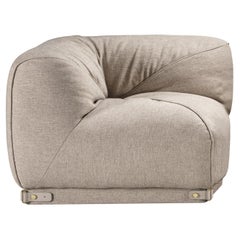 Divano modulare Leisure Terminal Beige di Ghidini 1961