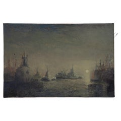 Leith Harbour by Geoffrey Roper