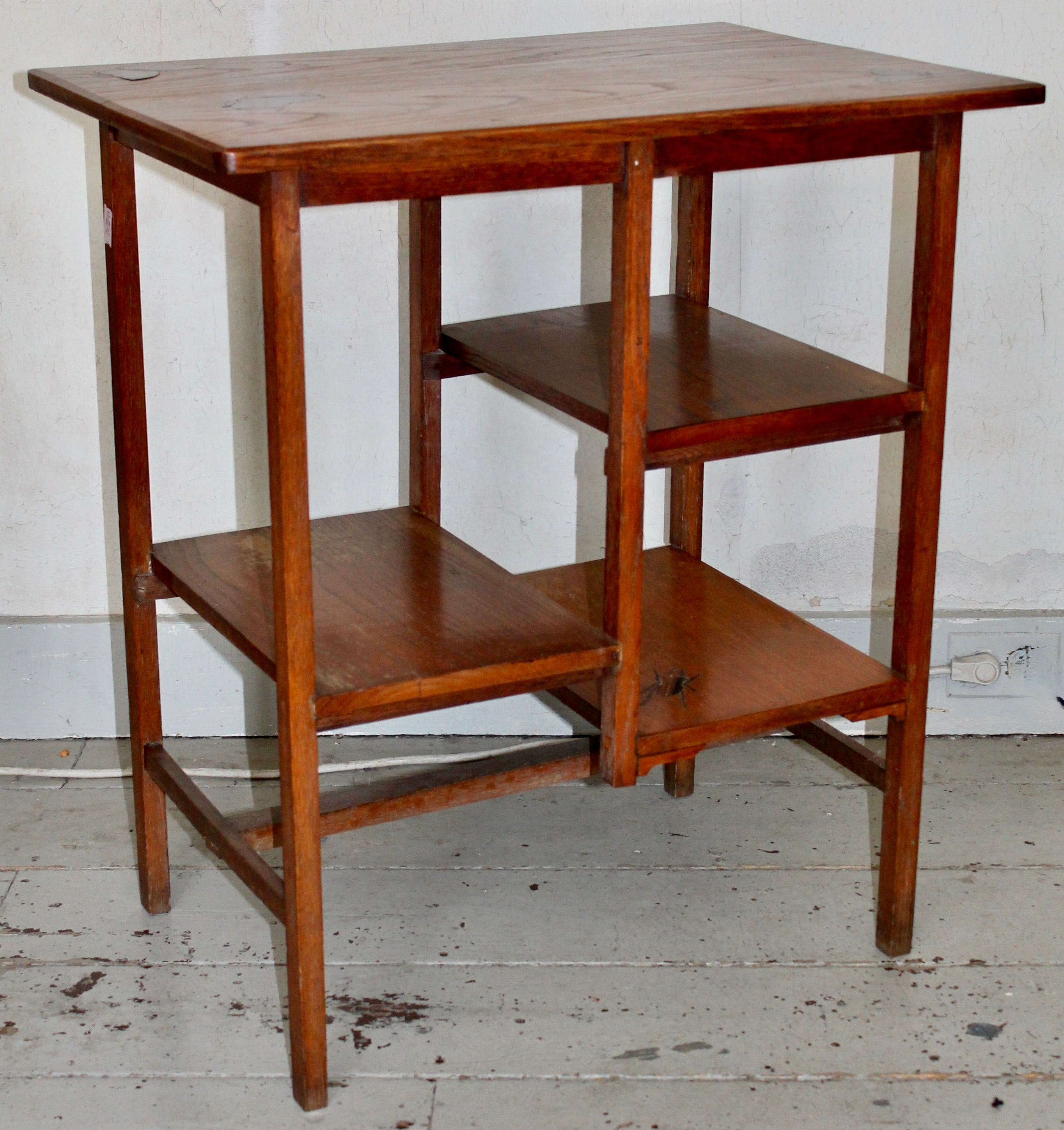 Intarsio Stile Lejambre Movimento estetico francese giapponese Farfalla intarsiata Oak Eterget in vendita