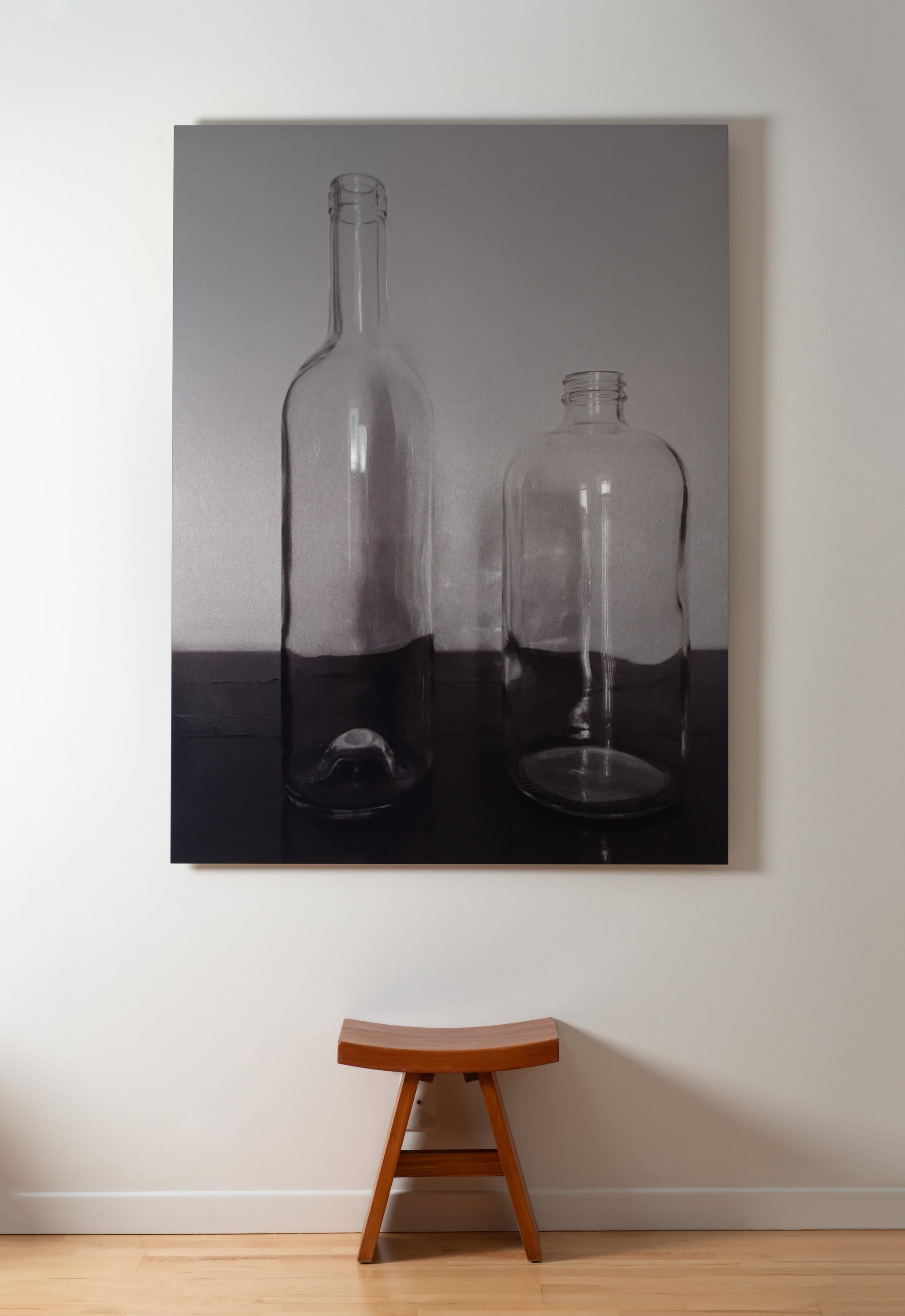 Bottles  - Contemporary Photograph by Lekha Singh