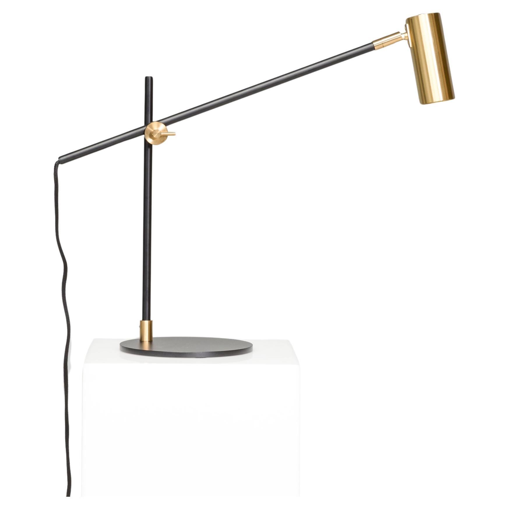 Lektor by Rubn Black and Blass LED Desk Table Lamp For Sale
