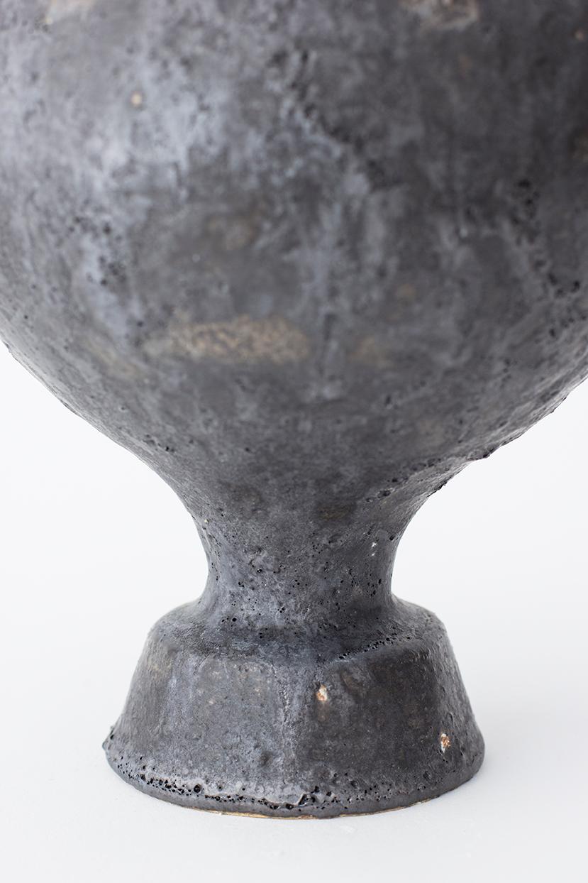 Post-Modern Lekytho Stoneware Vase by Raquel Vidal and Pedro Paz