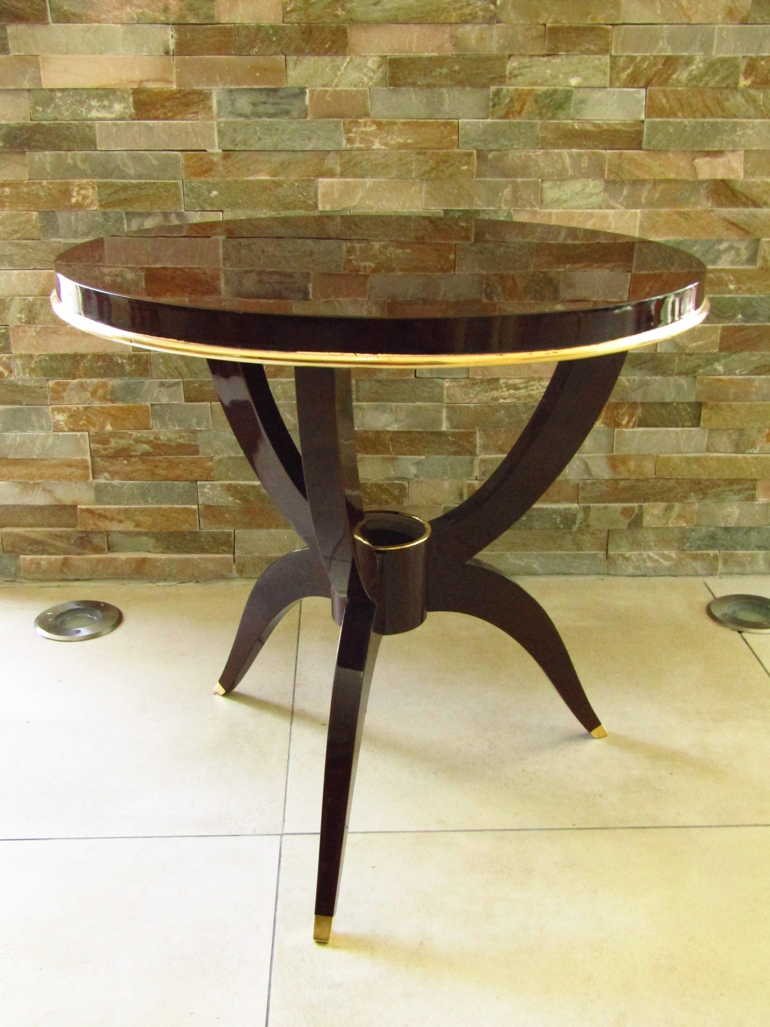 french art deco side table