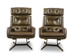 LeLeu Deshays Armchairs, France, 1960's