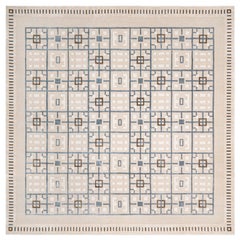 Leleu Laurel Nude - Hand Knotted Wool Silk Rug