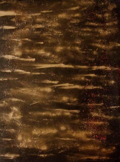 "Blind Folding", dipinto ad acrilico su tela di Lélia Pissarro, 2008