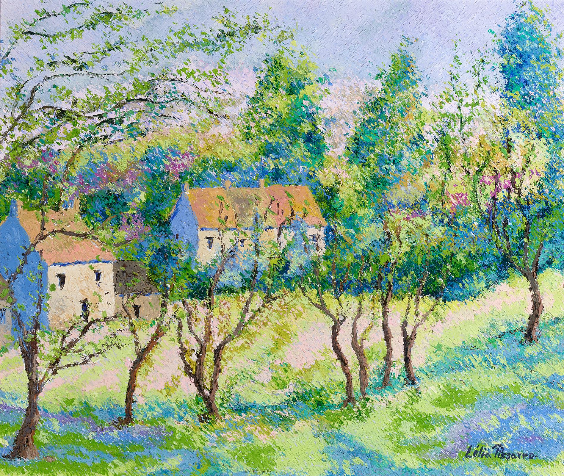 Lelia Pissarro Landscape Painting - Eternal Spring