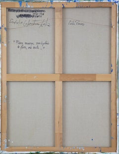 Rhino sauvage sous la pluie, ta force mataille by Lélia Pissarro - Contemporary