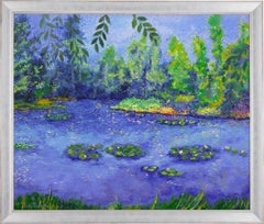 Universal Representation Of Life, Waterlilies At Giverny By Lélia Pissarro