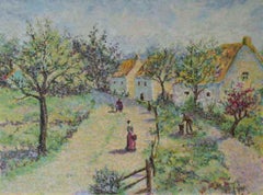Used The Four Seasons - Autumn by Lélia Pissarro, Serigraph 