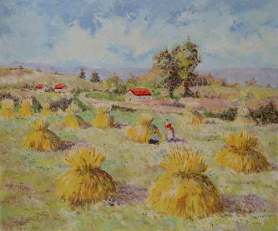 The Four Seasons - Summerby Lélia Pissarro, Sérigraphie 