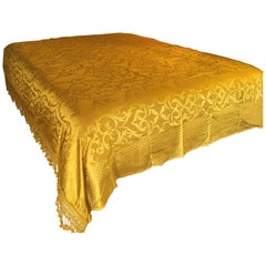 Lelievre French Bed Throw or Bedspread, Baroque Pattern
