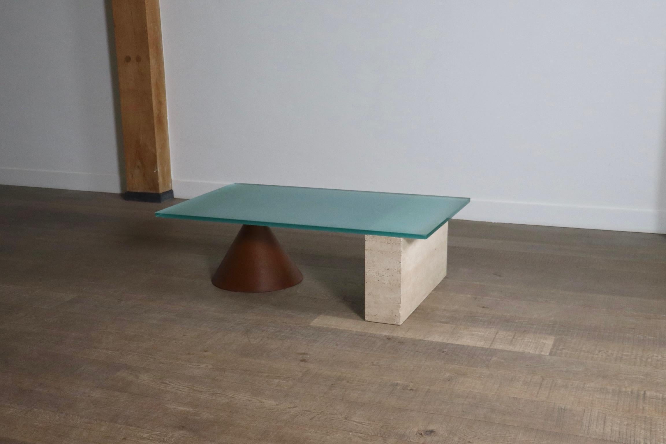 Mesa de centro Kono de Massimo Vignelli y Lella, Italia 1979 en venta 1