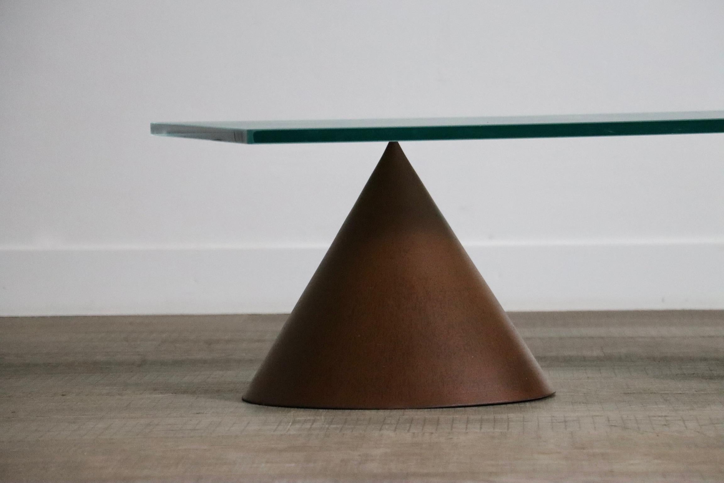 Mesa de centro Kono de Massimo Vignelli y Lella, Italia 1979 en venta 2