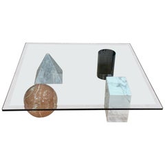 Lella e Massimo Vignelli "Metafora" Coffee Table for Casigliani