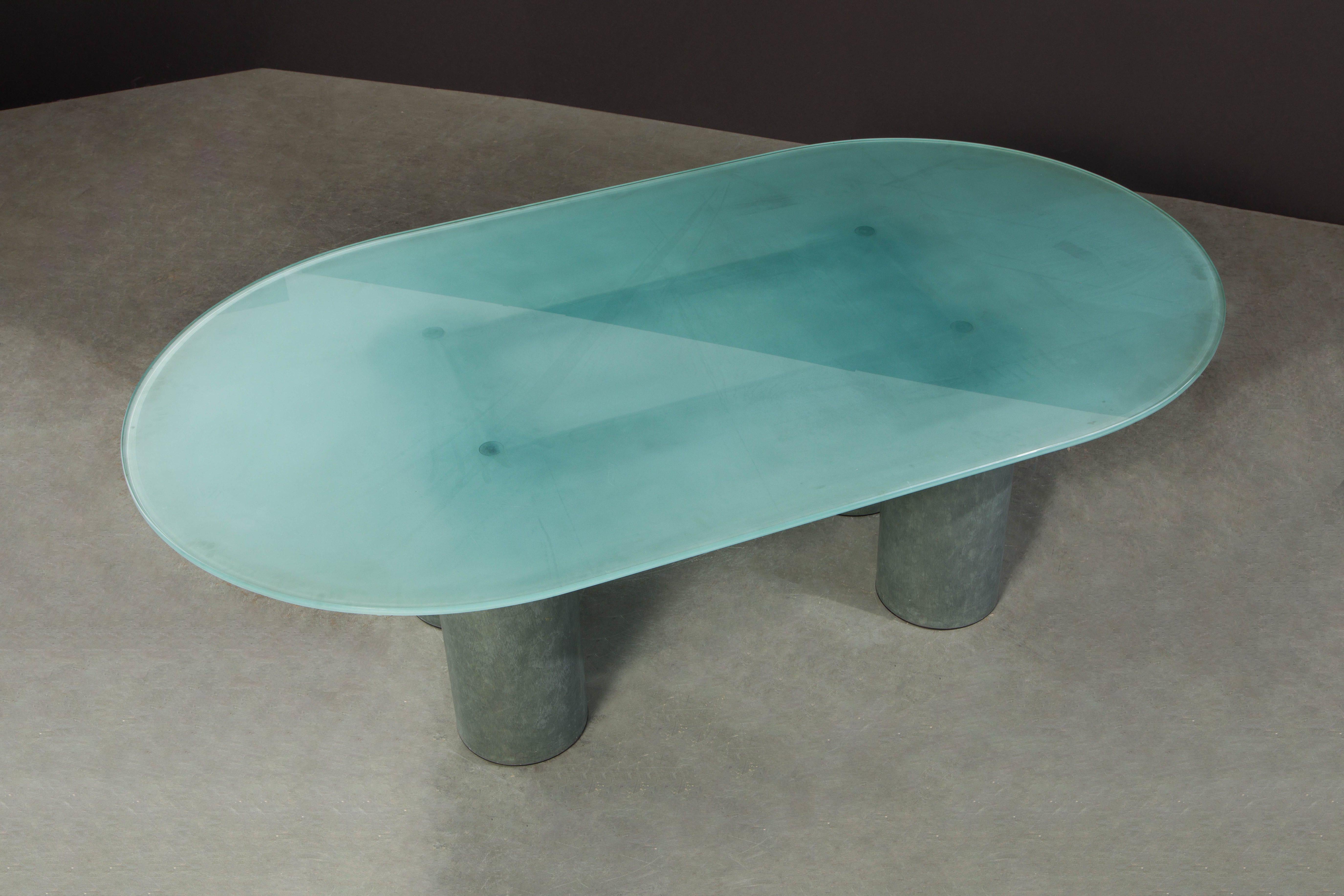 Lella & Massimo Vignelli 'Serenissimo' Dining Table for Acerbis, Italy c 1980 11