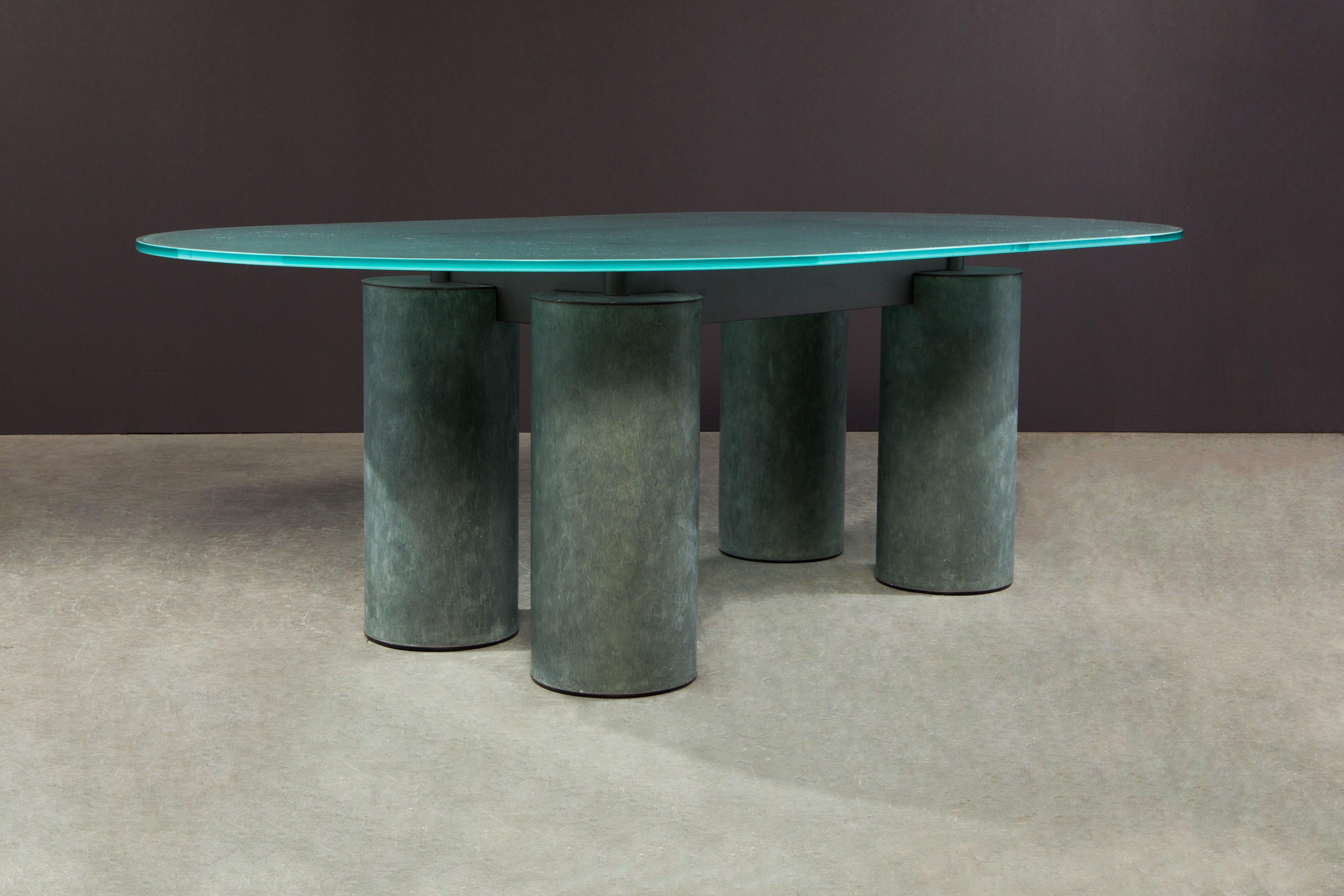 Late 20th Century Lella & Massimo Vignelli 'Serenissimo' Dining Table for Acerbis, Italy c 1980