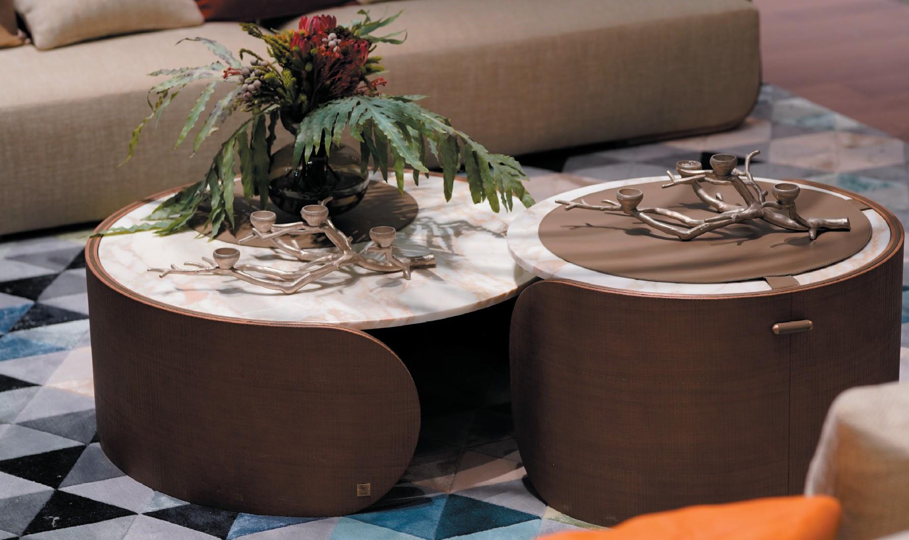 Le Ludé Home Collection, Orsi, Coffee Table 100cm in vendita 1