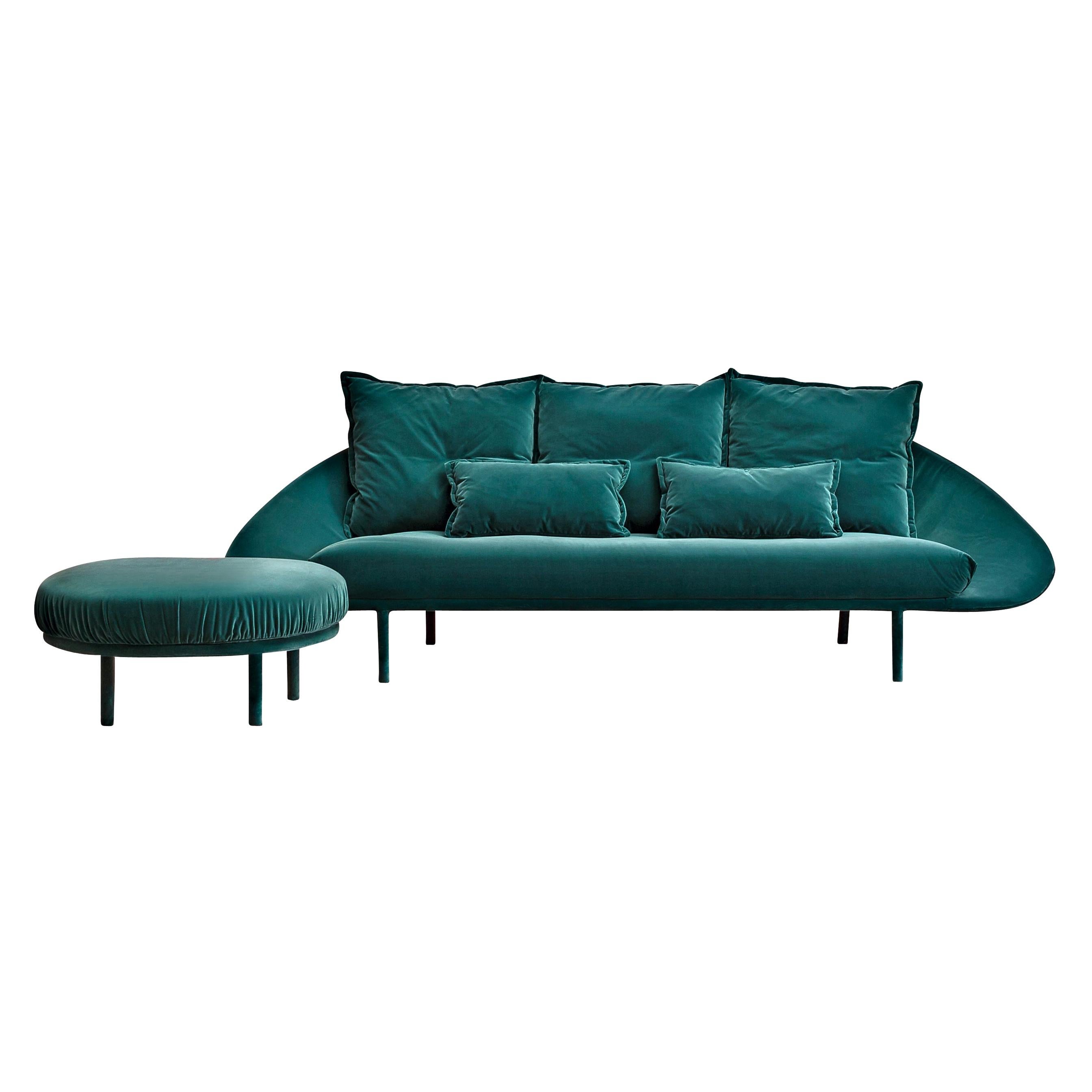 Lem 3 Seat Sofa in Upholstery, by Francesco Beghetto