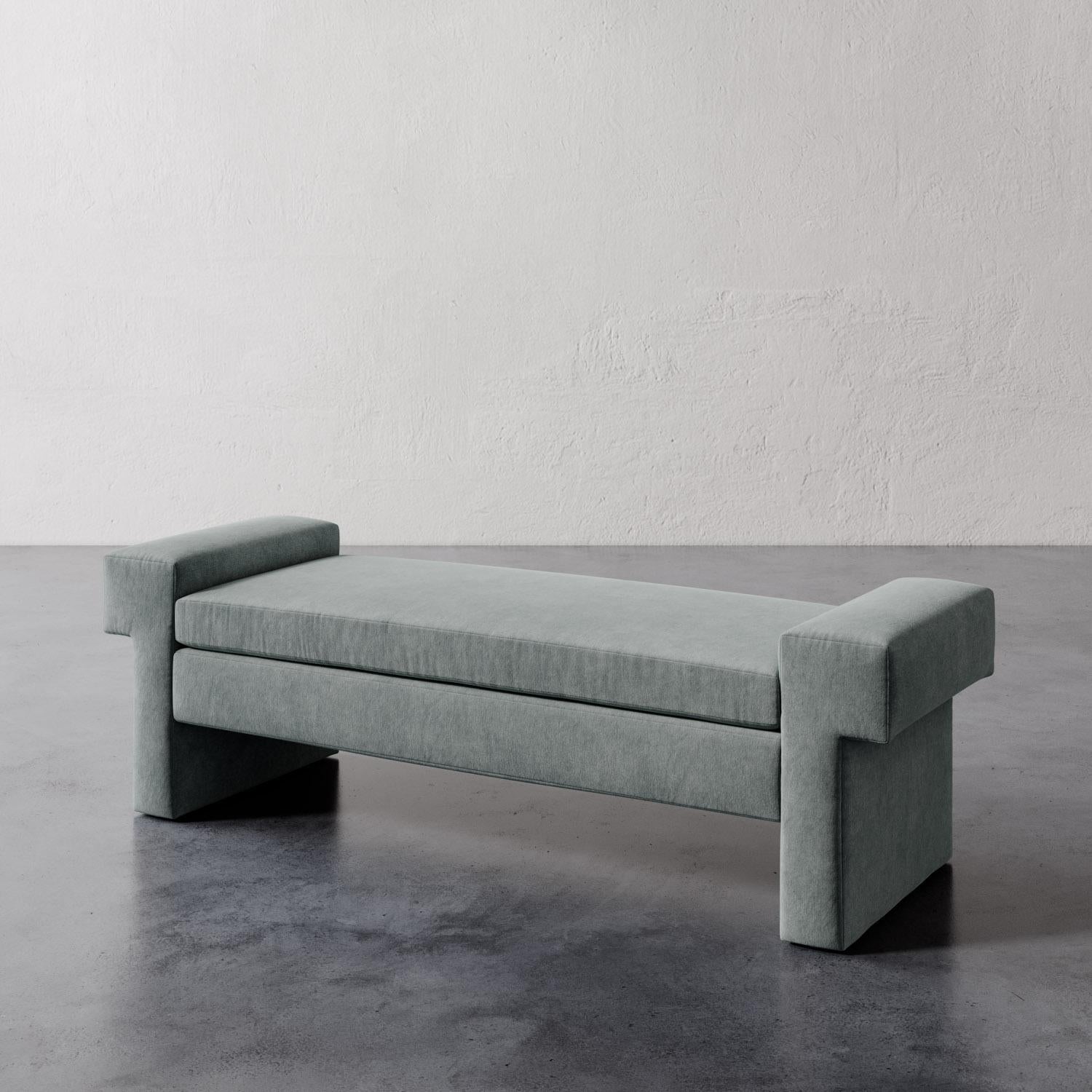 Banc Lemaire en velours Performance de Christiane Lemieux Neuf - En vente à New York, NY