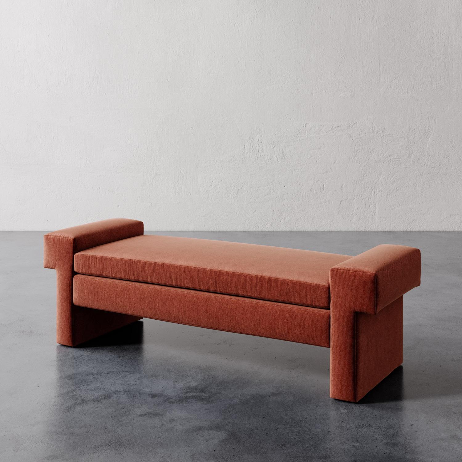 XXIe siècle et contemporain Banc Lemaire en velours Performance de Christiane Lemieux en vente