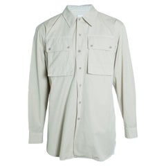Lemaire, Surchemise en coton beige