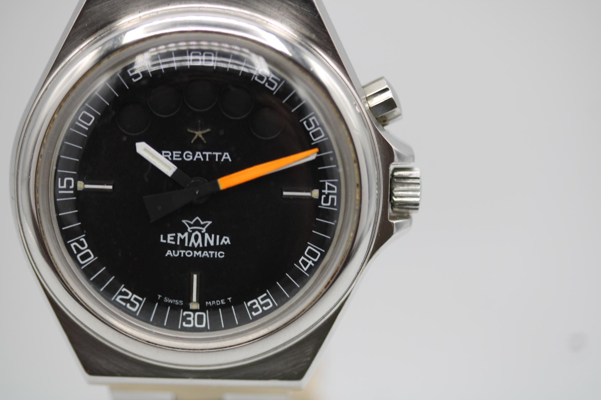 Lemania Regatta c1980 1