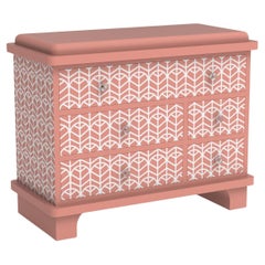 Commode rose inspirée de Lemina par Artisanal