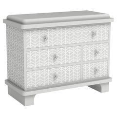 Commode blanche inspirée de Lemina par Artisanal