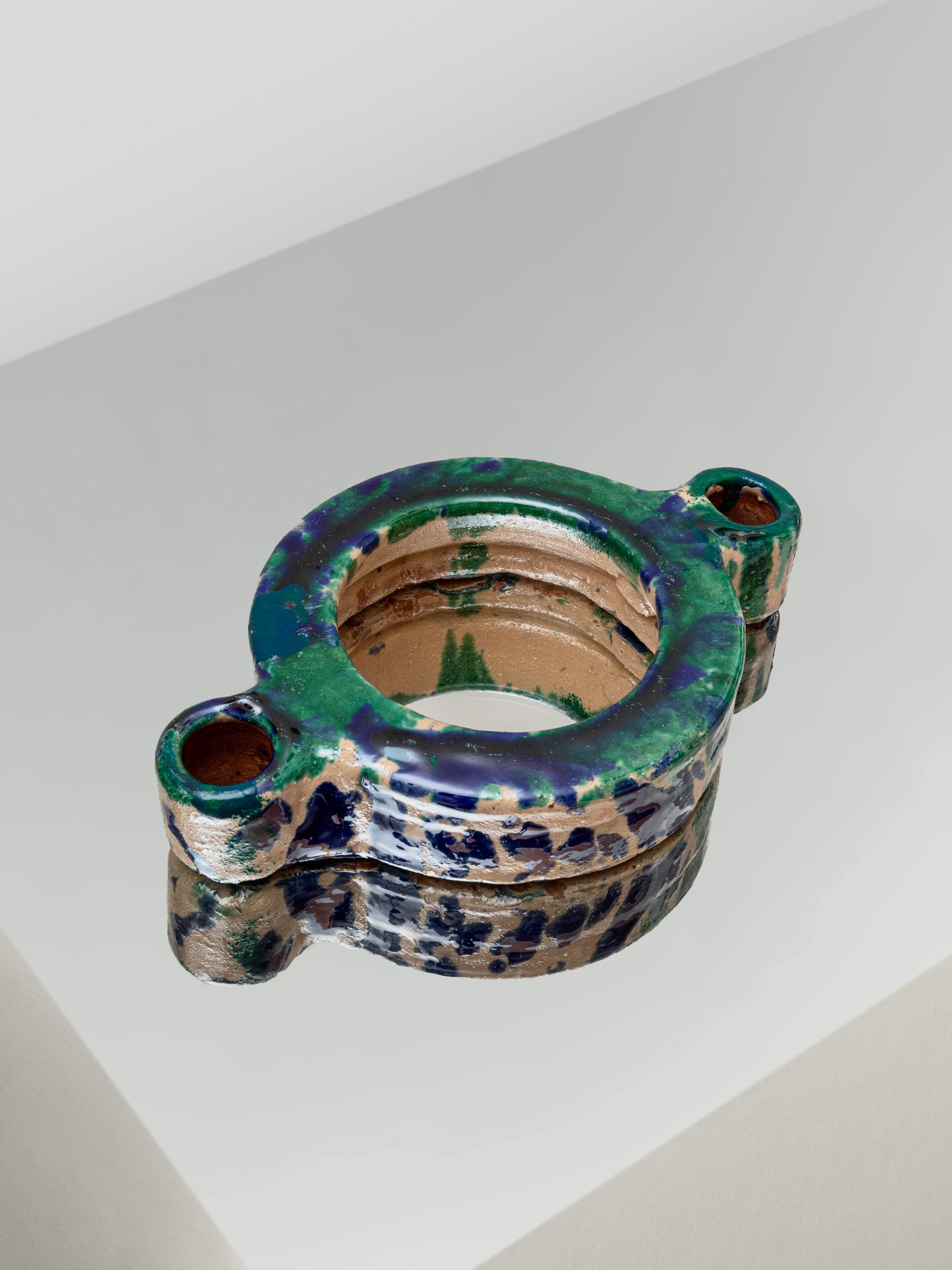 Lemni Duo, Blue Candle Holder In New Condition For Sale In Paris, FR