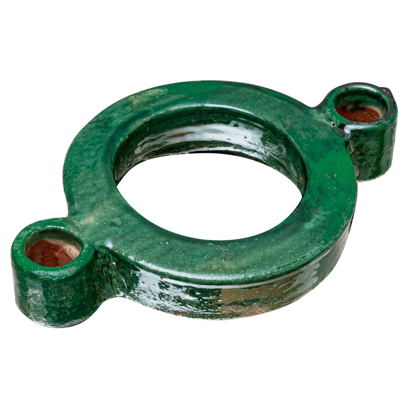 Lemni Duo, Green Candle Holder For Sale