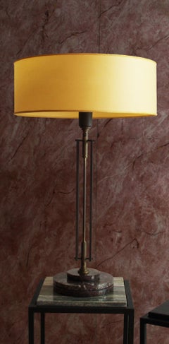 Lemno Amber Cylinder Table Lamp by Acanthus Studio Roma