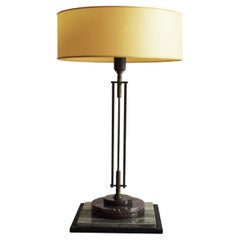 Lemno Amber Cylinder Table Lamp by Acanthus Studio Roma